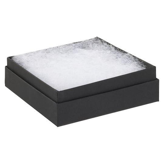 Box Displays Black Cardboard Ring Boxes - 55x48x32mm - Jewelry Gift Boxes (Bundle)